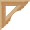 Ekena Millwork Olympic Traditional Rough Sawn Bracket, Western Red Cedar, 4"W x 22"D x 22"H BKT04X22X22OLY01RWR - alternate 3